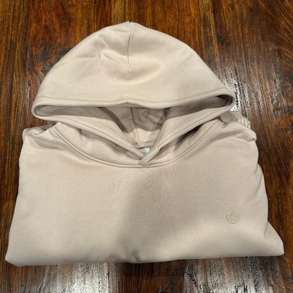 NWT! Adidas Men XL Pullover C Hoodie Beige IM2118 Sweatshirt Originals. - Picture 9 of 14